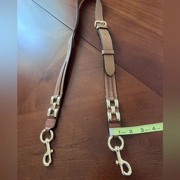 Marc Jacob’s Shoulder Purse Strap Tan/Gold - Picture 5 of 6